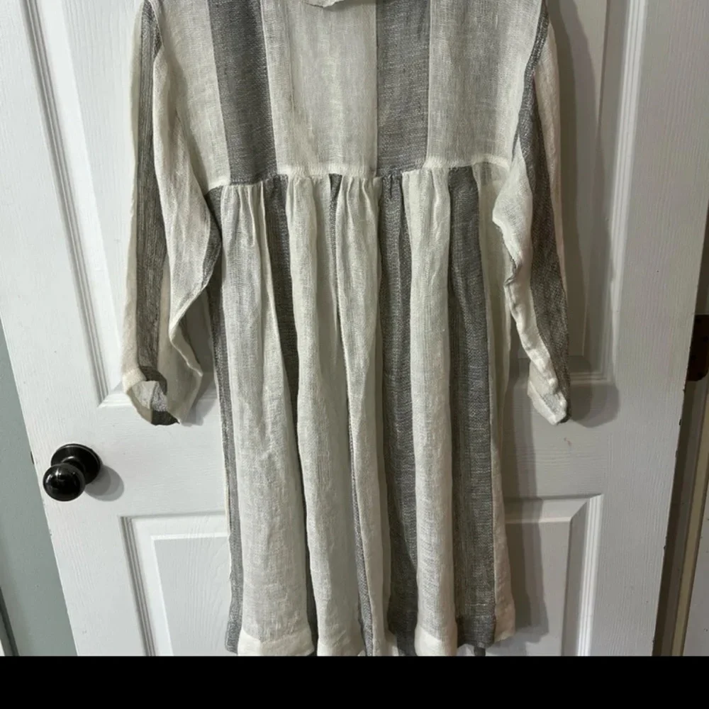 Paper Lace Linen Top/Duster/Dress/Cardigan Sz Small - Picture 7 of 15